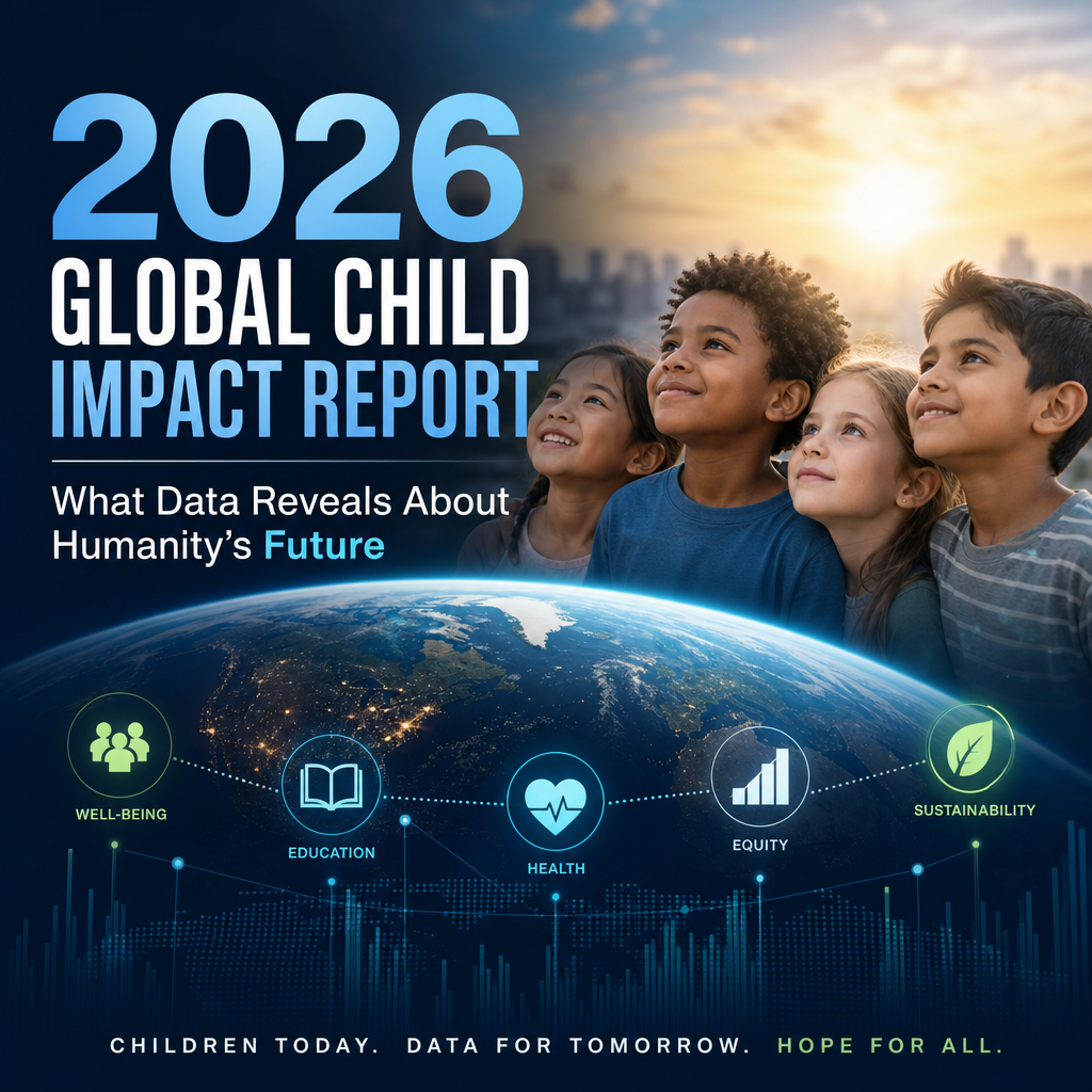 Illustration of 2026 Global Child Impact Report: What Data Reveals About Humanity’s Future