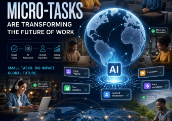 micro tasks illustration for AI-Assisted Micro-Tasks Are Transforming the Future of Work Globally
