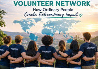 Illustration of Global Volunteer Network: How Ordinary People Create Extraordinary Impact