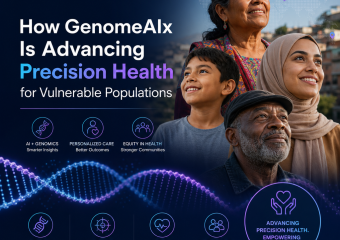 Illustration of How GenomeAIx Is Advancing Precision Health for Vulnerable Populations