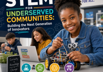 Illustration of STEM for Underserved Communities: Building the Next Generation of Innovators