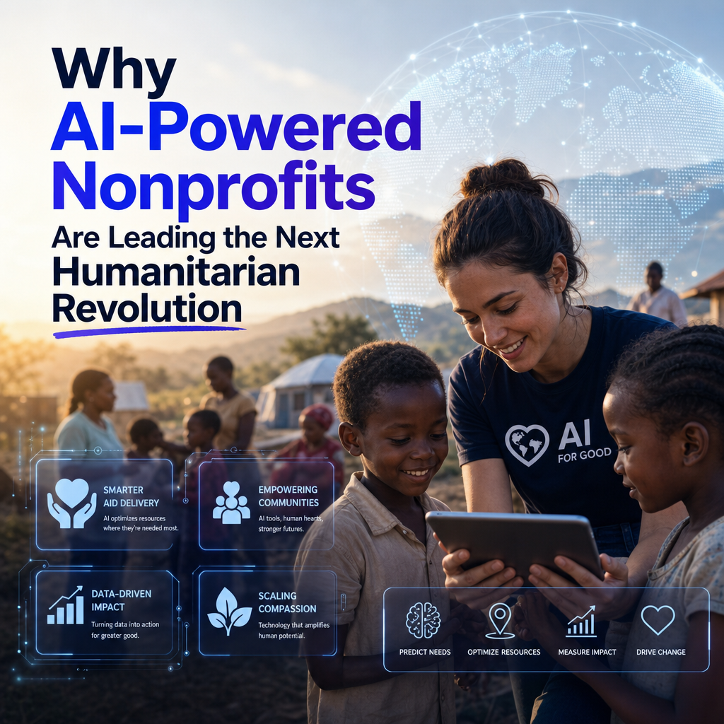 AI-powered nonprofits using data to improve humanitarian aid and empower communities